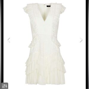 NWT BCBG Maxazaria Fit and Flare Tulle Dress. Size 4